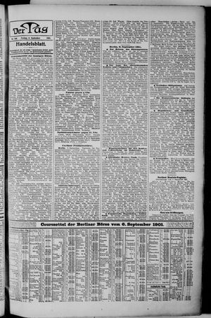 Der Tag vom 06.09.1901