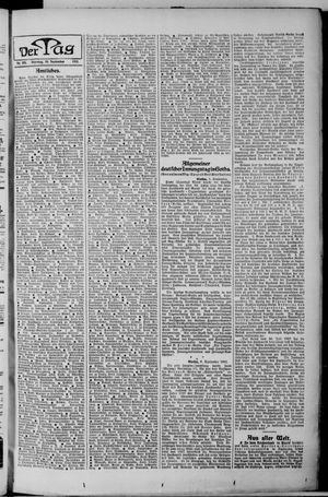 Der Tag vom 10.09.1901
