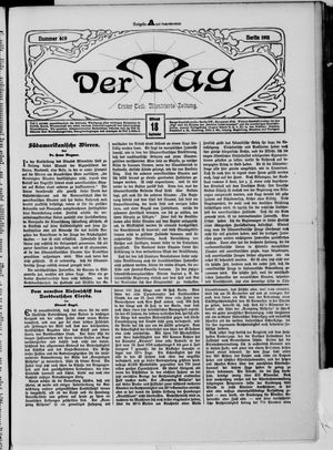 Der Tag vom 18.09.1901