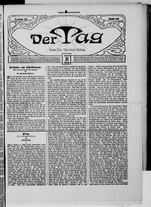 Der Tag vom 21.09.1901