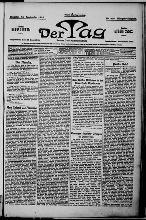 Der Tag vom 24.09.1901