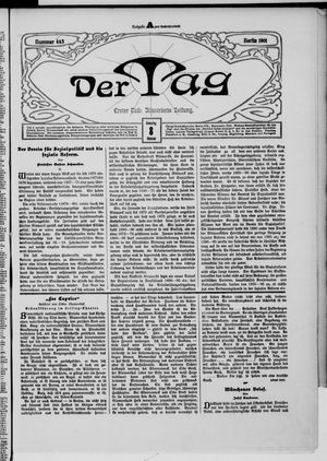 Der Tag vom 08.10.1901