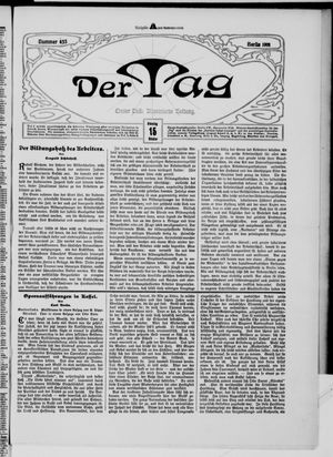 Der Tag vom 15.10.1901
