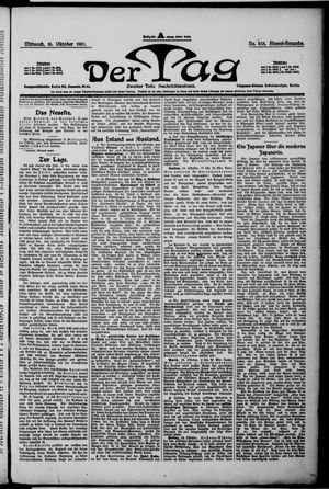 Der Tag vom 16.10.1901