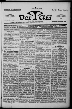 Der Tag vom 17.10.1901