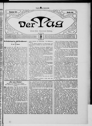 Der Tag vom 23.10.1901