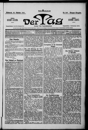 Der Tag vom 23.10.1901