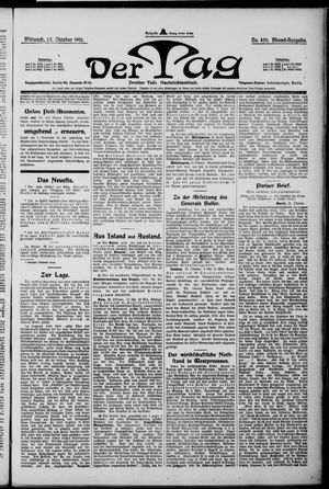 Der Tag vom 23.10.1901