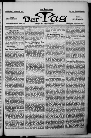Der Tag vom 02.11.1901