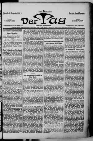 Der Tag vom 06.11.1901