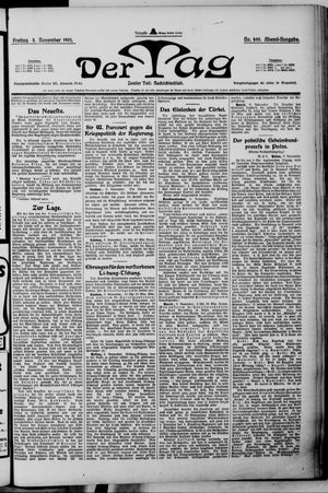 Der Tag vom 08.11.1901