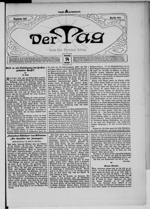 Der Tag vom 14.11.1901