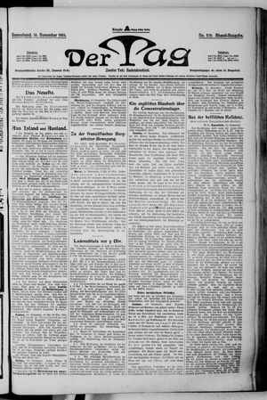 Der Tag vom 16.11.1901