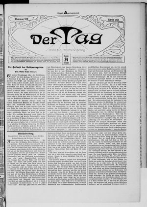 Der Tag vom 24.11.1901