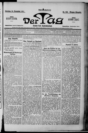 Der Tag vom 26.11.1901