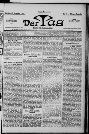 Der Tag vom 17.12.1901