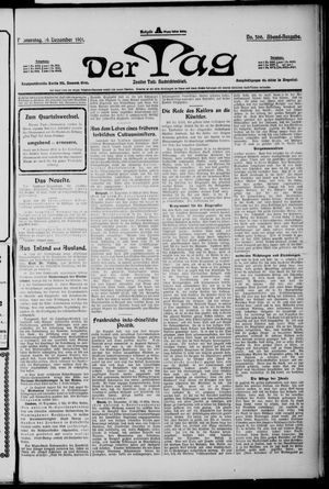 Der Tag vom 19.12.1901