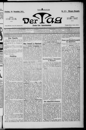Der Tag vom 22.12.1901