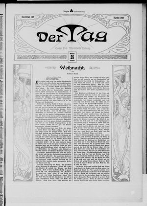 Der Tag vom 25.12.1901
