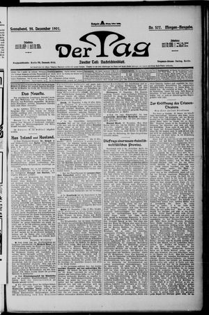 Der Tag vom 28.12.1901