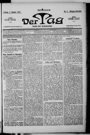 Der Tag vom 03.01.1902