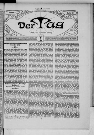 Der Tag vom 07.01.1902