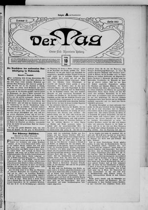Der Tag vom 10.01.1902