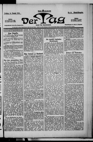 Der Tag vom 10.01.1902
