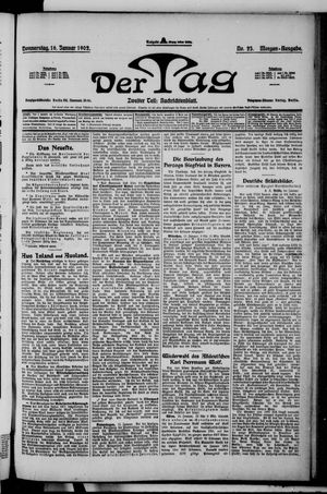 Der Tag vom 16.01.1902