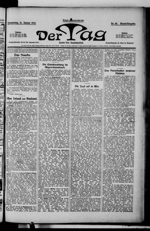 Der Tag vom 16.01.1902