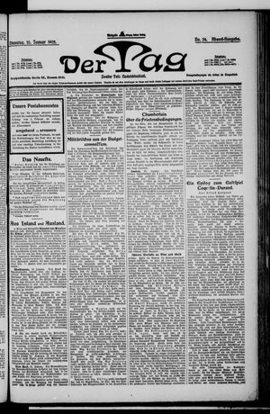 Der Tag on Jan 21, 1902