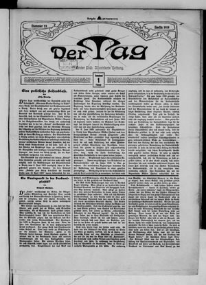 Der Tag on Feb 1, 1902