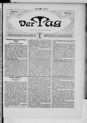 Der Tag vom 08.02.1902