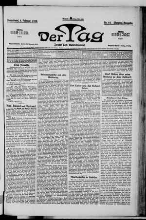 Der Tag vom 08.02.1902