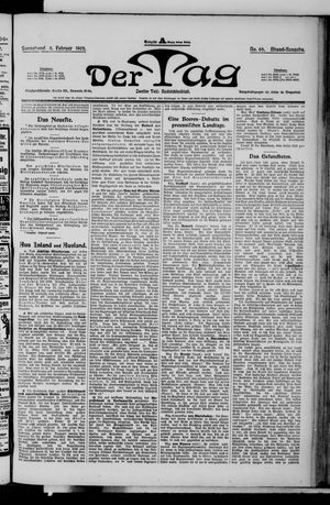 Der Tag vom 08.02.1902
