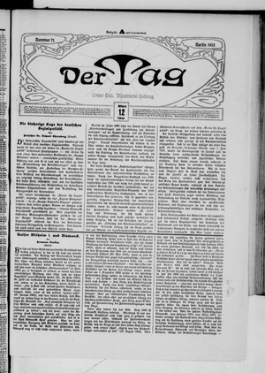 Der Tag on Feb 12, 1902