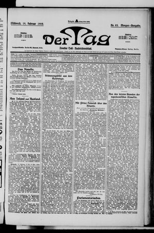Der Tag vom 19.02.1902