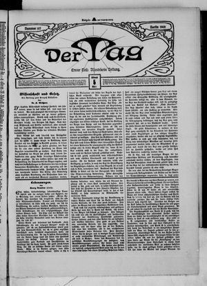 Der Tag vom 05.03.1902
