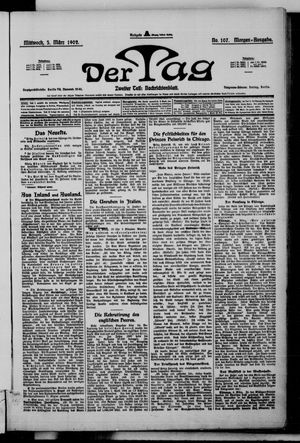 Der Tag vom 05.03.1902