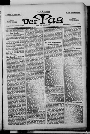 Der Tag vom 07.03.1902