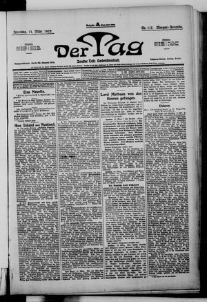 Der Tag vom 11.03.1902