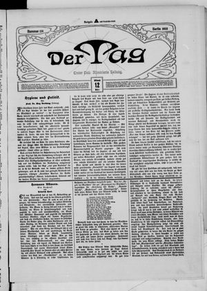 Der Tag vom 12.03.1902