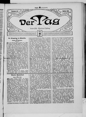 Der Tag vom 16.03.1902