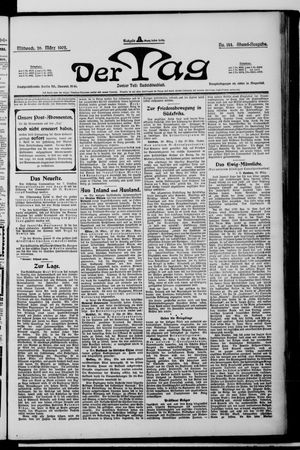 Der Tag vom 26.03.1902