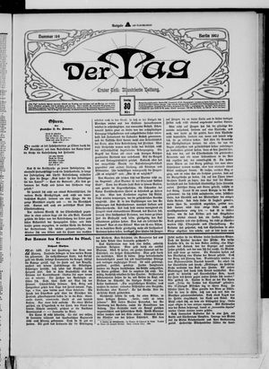 Der Tag vom 30.03.1902
