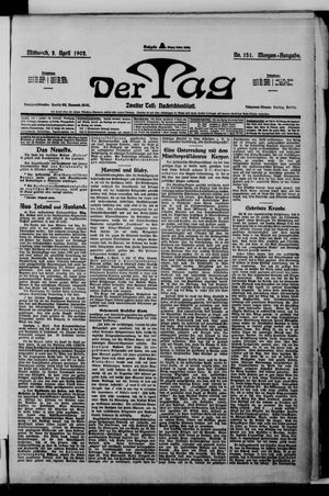 Der Tag on Apr 2, 1902