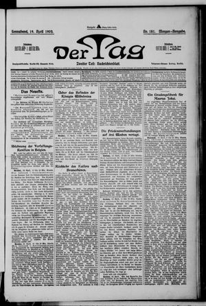 Der Tag vom 19.04.1902