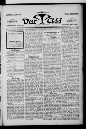 Der Tag vom 29.04.1902