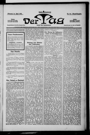 Der Tag vom 30.04.1902