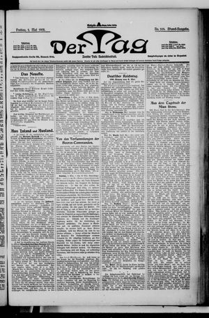 Der Tag on May 2, 1902